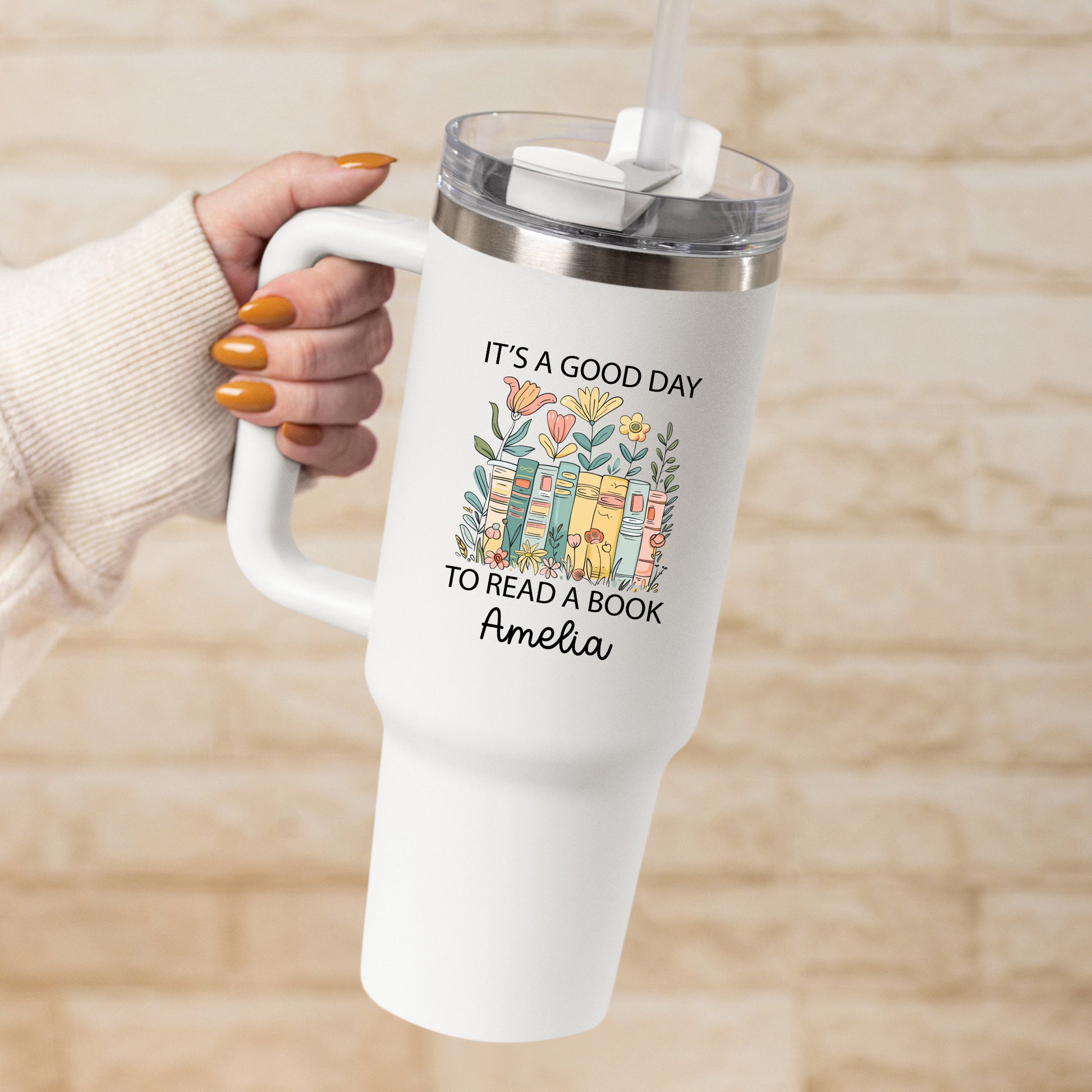 Bookish Custom Book Lover Mug Tumbler