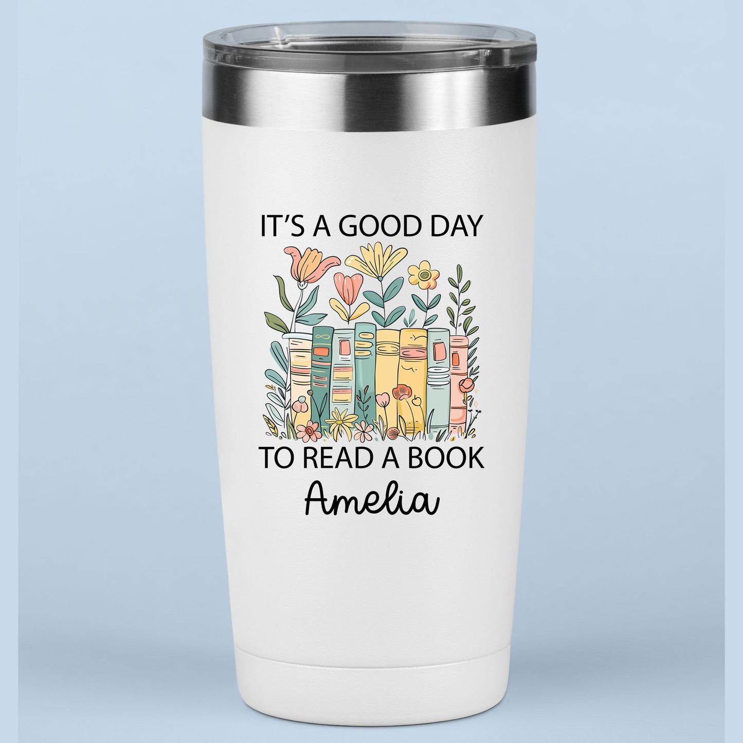 Bookish Custom Book Lover Mug Tumbler