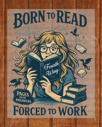 Born to Read Force to Work Heat Transfer