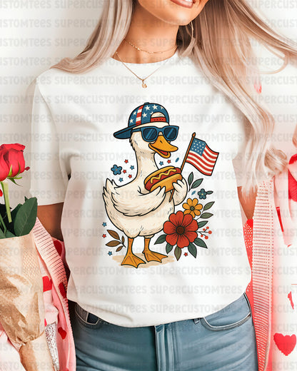 Boy 4th Goose DTF Transfer