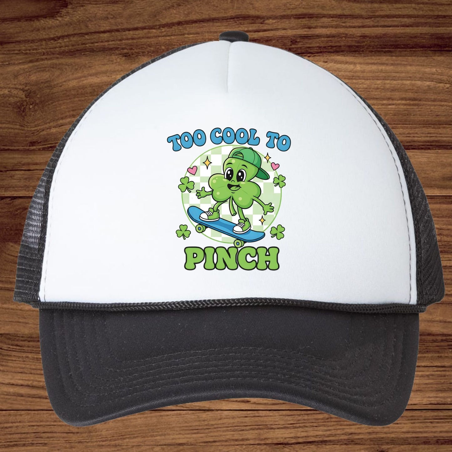 Boys St Patrick’s Day DTF Transfer ready to Press Too Cool to Pinch