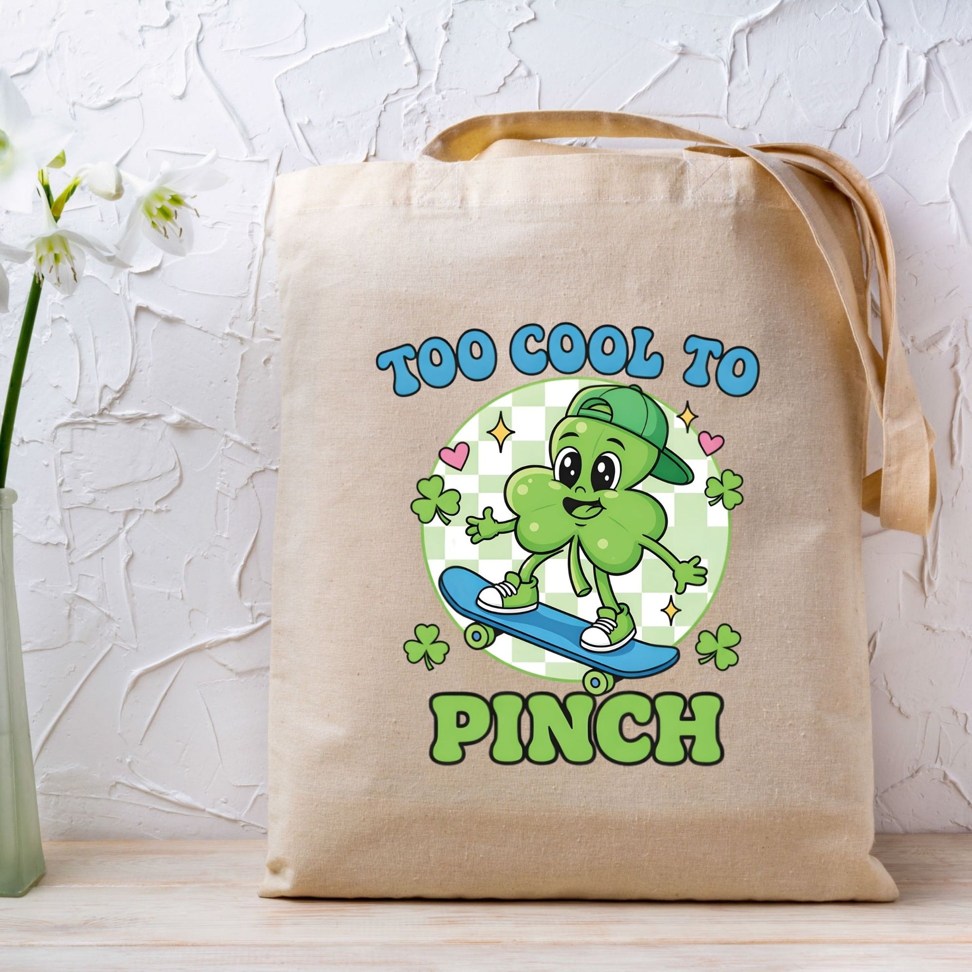 Boys St Patrick’s Day DTF Transfer ready to Press Too Cool to Pinch Heat Transfer for Shirts Irish UV Sticker Prints Iron on Transfer