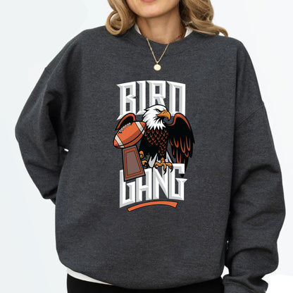 Bird Gang Eagle Football DTF Transfer Ready to Press, Funny Football Heat Transfer For Shirt, Sports UV Sticker Prints