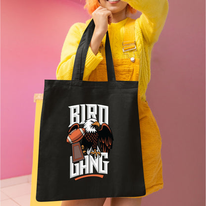 Bird Gang Eagle Football DTF Transfer Ready to Press, Funny Football Heat Transfer For Shirt, Sports UV Sticker Prints