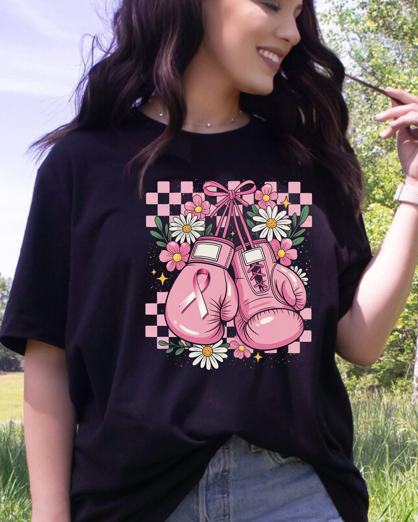 Breast Cancer Awareness DTF Transfer