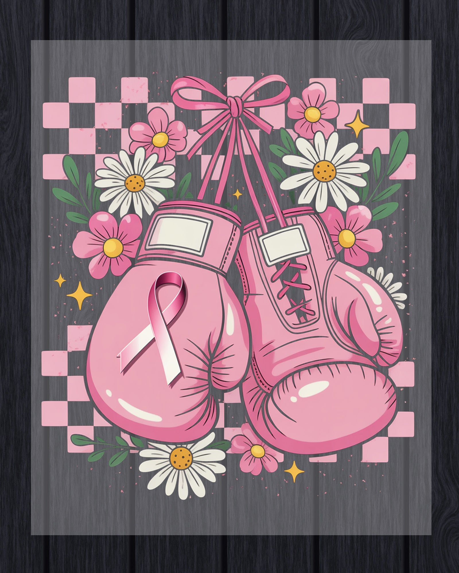 Breast Cancer Awareness DTF Transfer