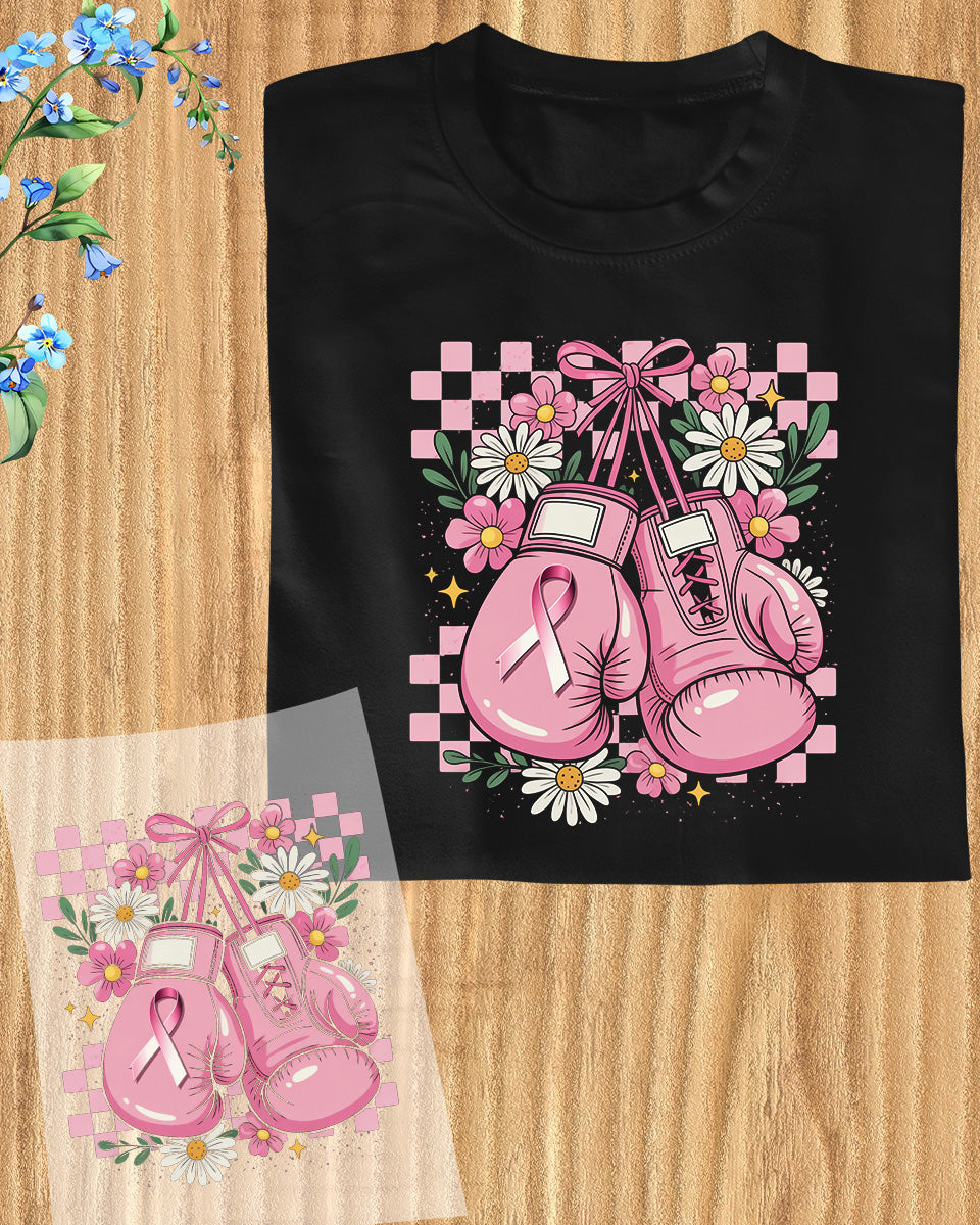 Breast Cancer Awareness DTF Transfer