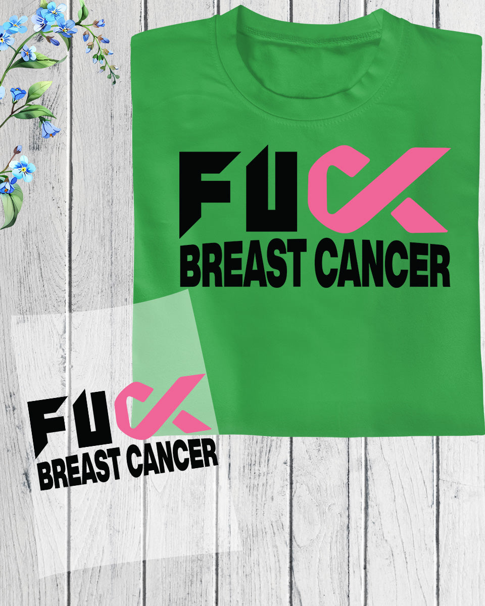 Breast Cancer Awareness Heat Transfer for Shirt