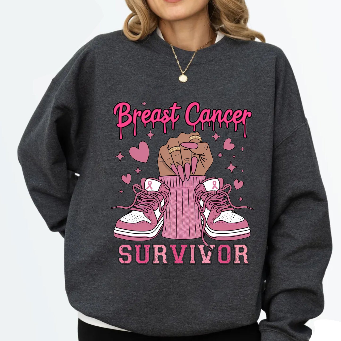 Breast Cancer Premade Ready To Press DTF Gang Sheet