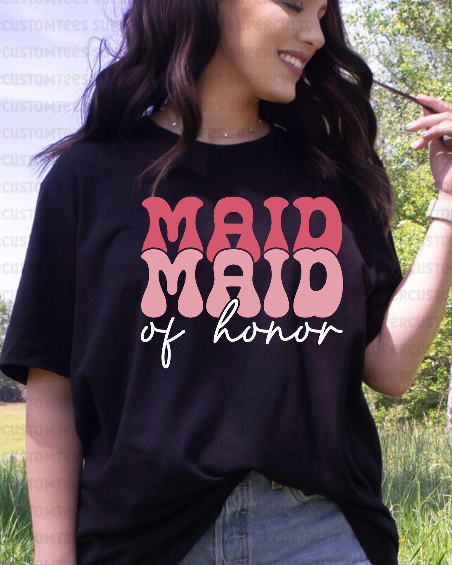 Bridal DTF Transfer Maid of Honor