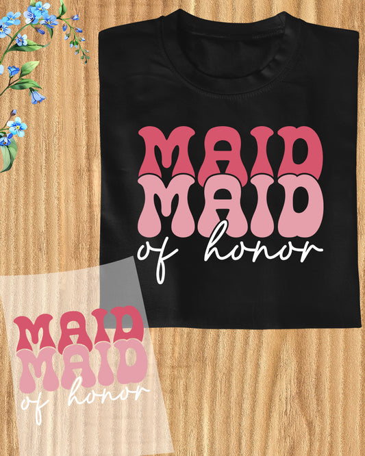 Bridal DTF Transfer Maid of Honor