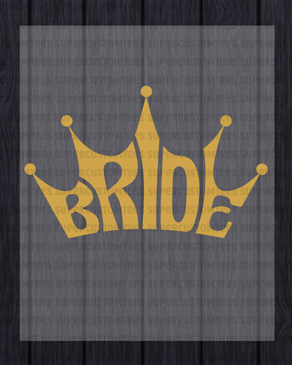 Bride Queen DTF Transfer