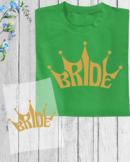 Bride Queen DTF Transfer