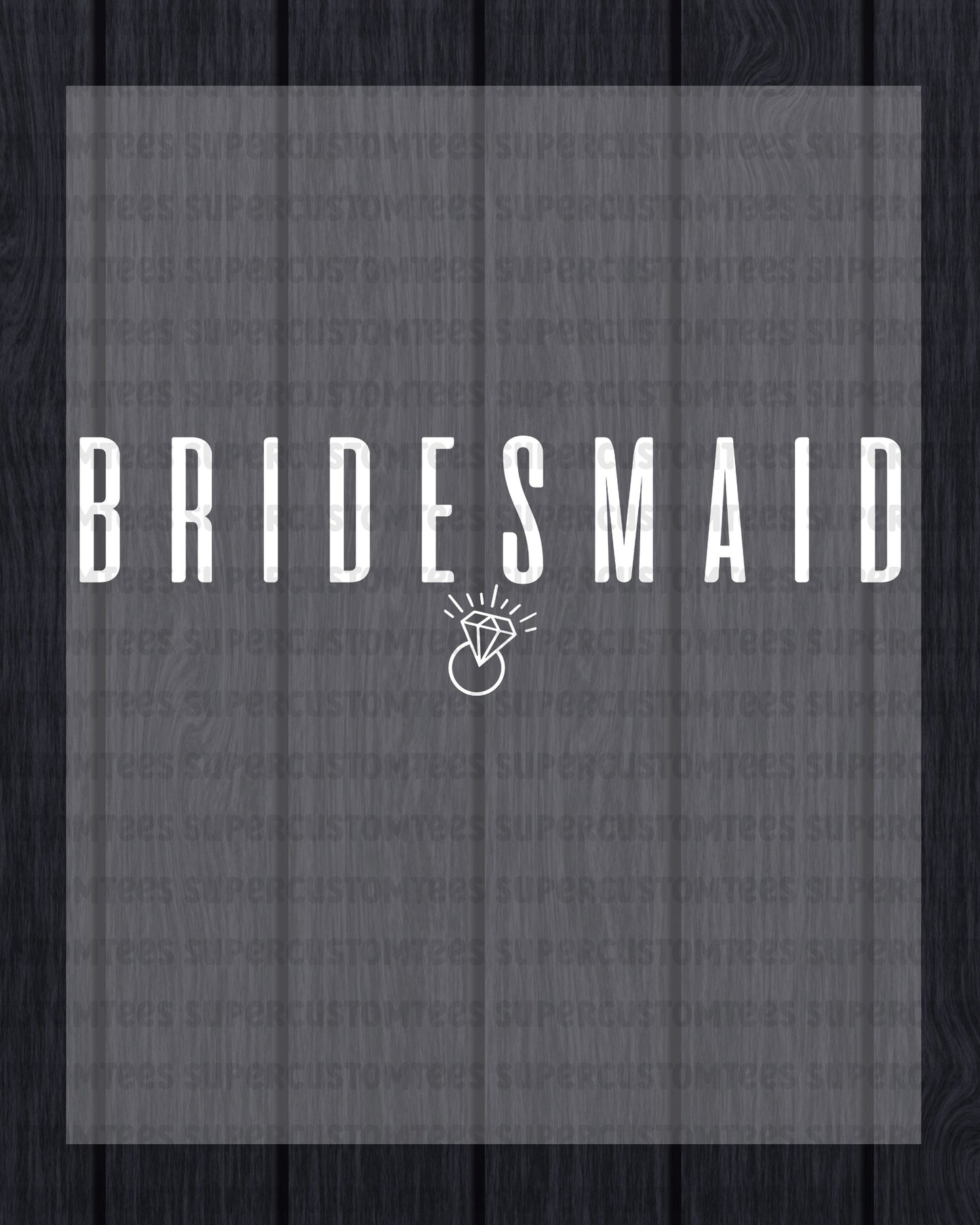 Bridesmaid DTF Transfer