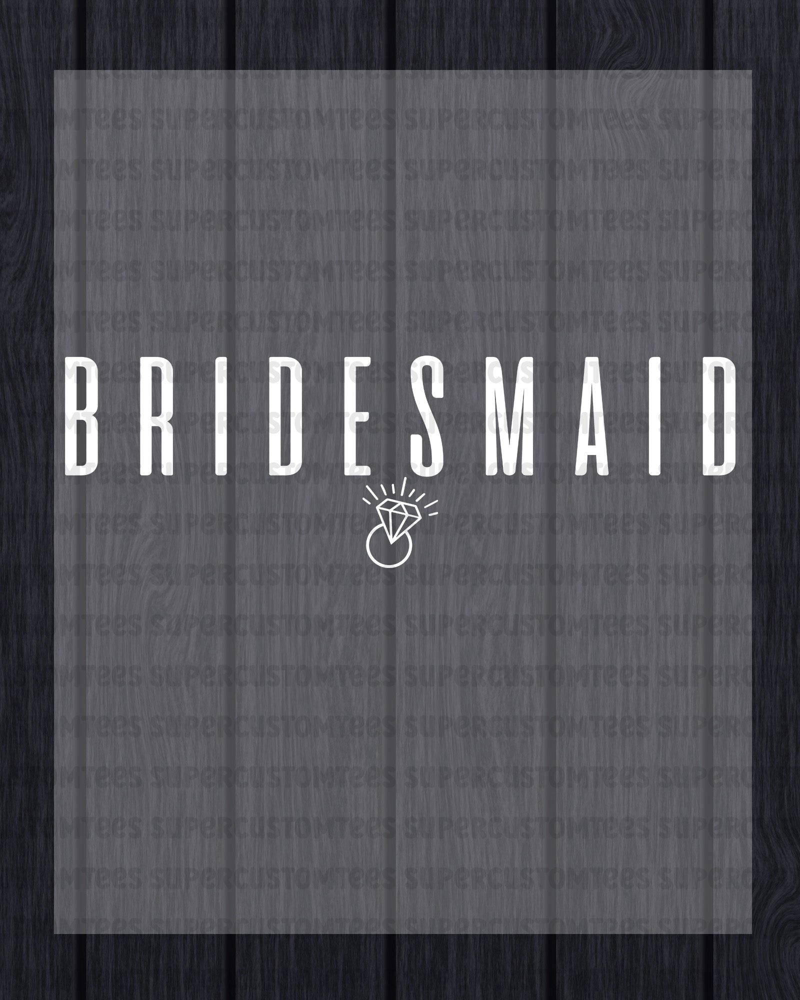 Bridesmaid DTF Transfer