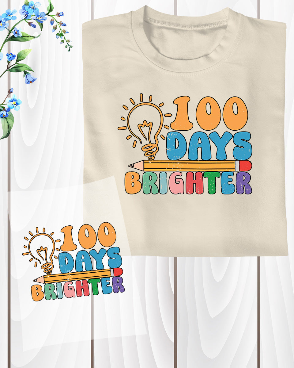 100 Days Brighter DTF Transfer Film