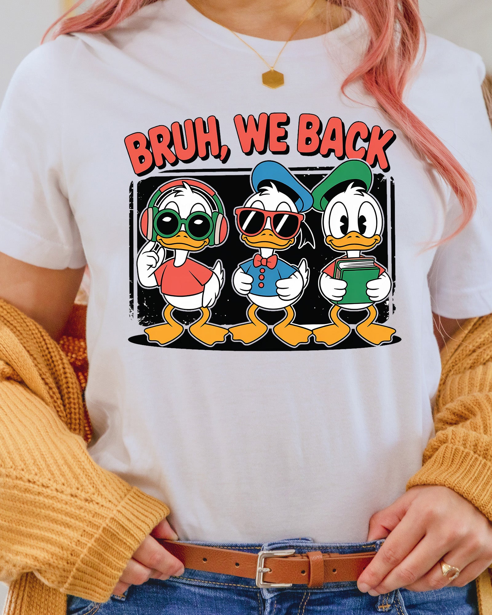 Bruh We Back Back to School DTF Transfer