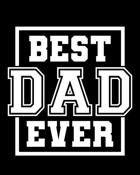 Best Dad Ever Retro DTF Transfer