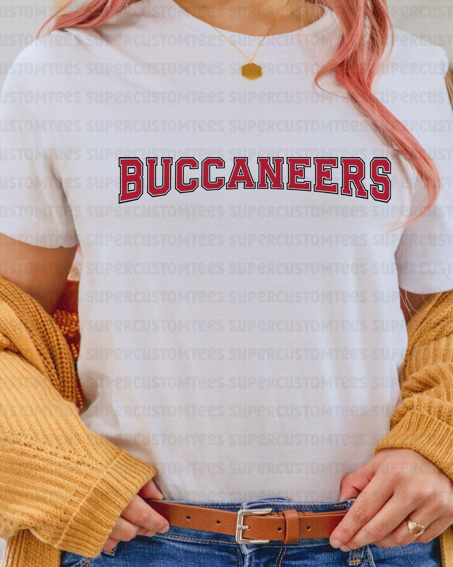 Buccaneers DTF Transfer Ready to Press