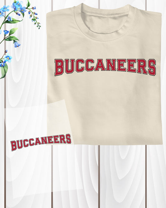 Buccaneers DTF Transfer Ready to Press