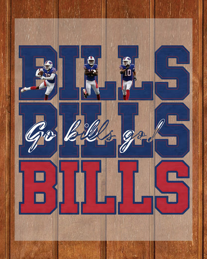 Buffalo Bills Football DTF Transfer