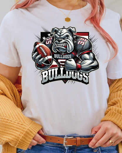 Bulldog Football DTF Transfer