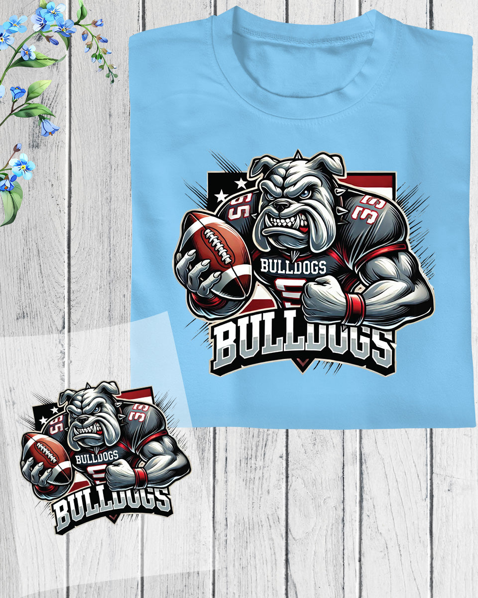Bulldog Football DTF Transfer