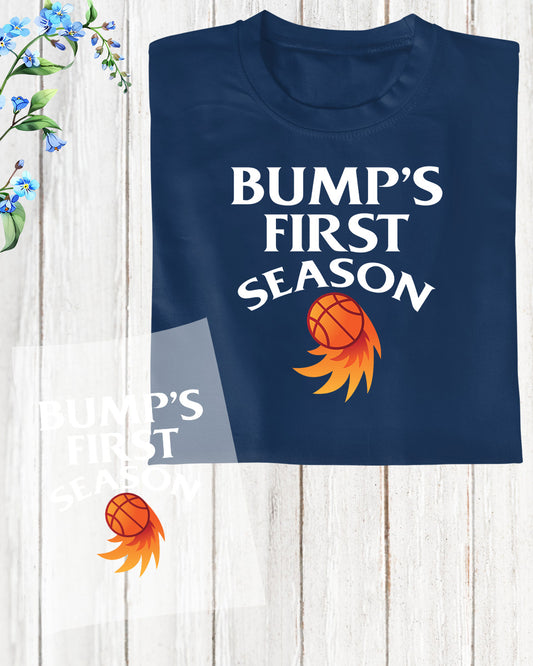 Bump's First Season Basketball DTF Transfer Film