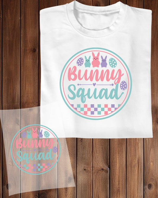 Bunny Squad DTF Transfer Film
