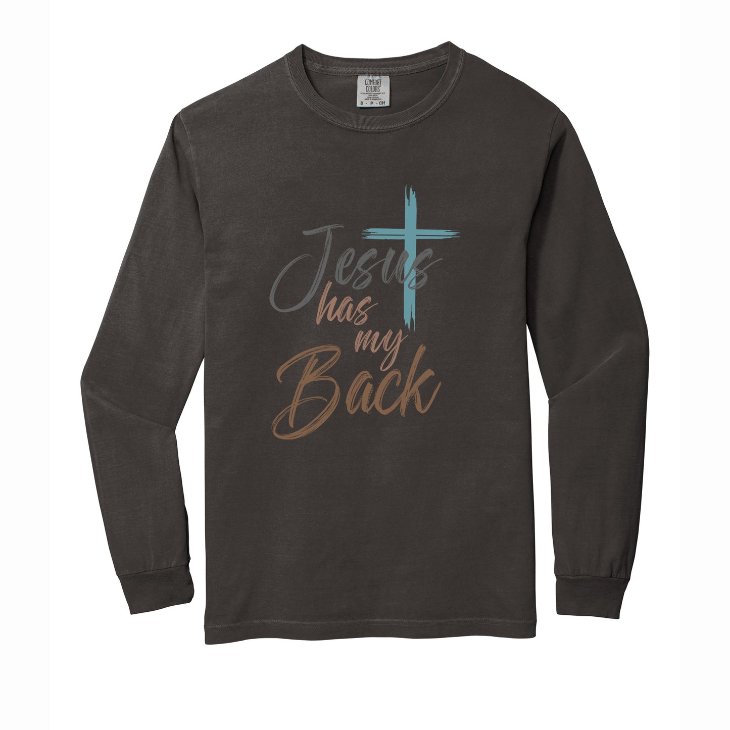 Jesus Has My Back Comfort Colors T Shirt