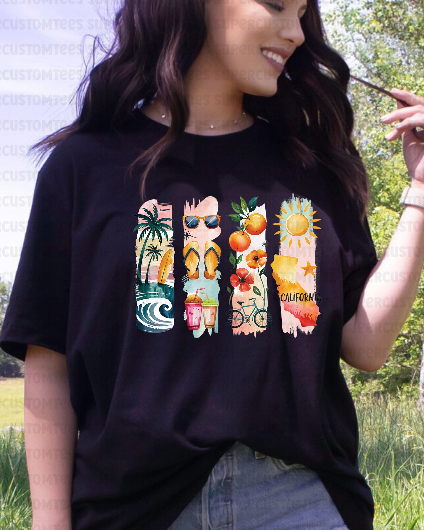 California DTF Heat Transfer Ready to Press