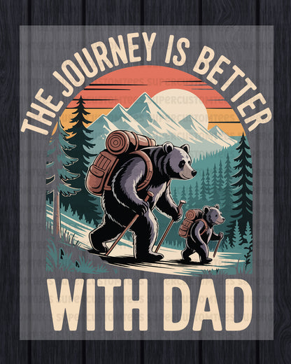 Camping Dad DTF Transfer