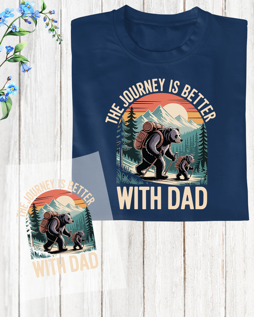 Camping Dad DTF Transfer