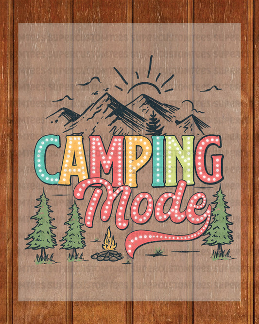 Camping Mode DTF Transfer