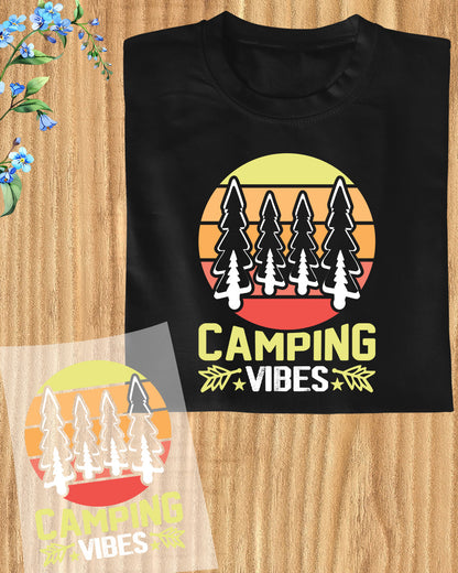 Camping Vibes DTF Transfer