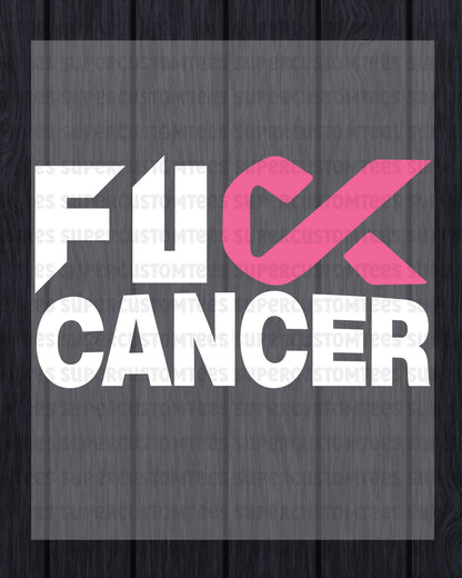 Cancer Awareness Heat Transfer for Shirt