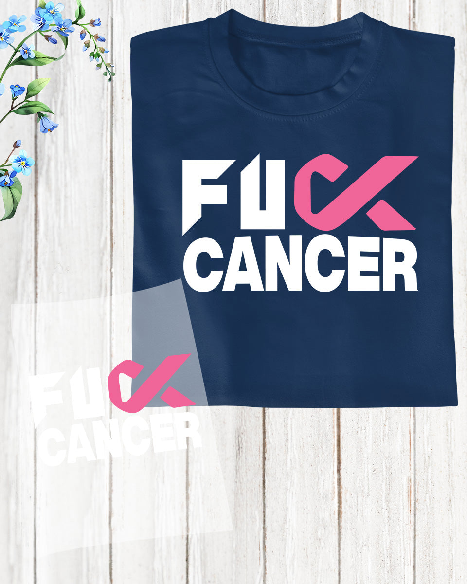 Cancer Awareness Heat Transfer for Shirt