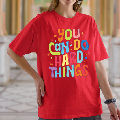 You Can Do Hard Things Teacher Sweatshirt, Inspirational School Counselor Shirt, Special Education Teacher Sweater, Teacher Appreciation Tee
