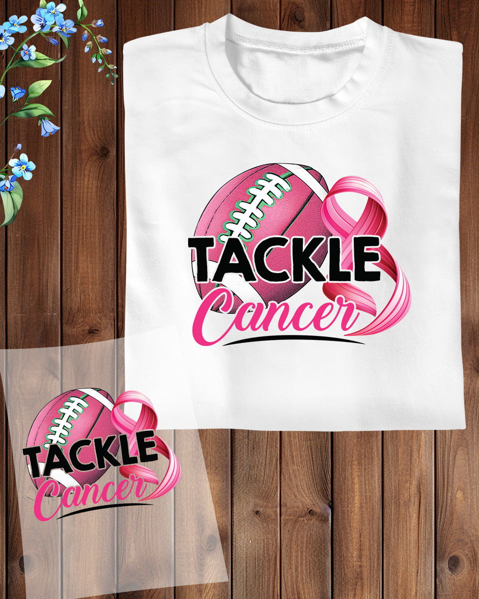 Tackle Cancer Rugby DTF Transfer Film