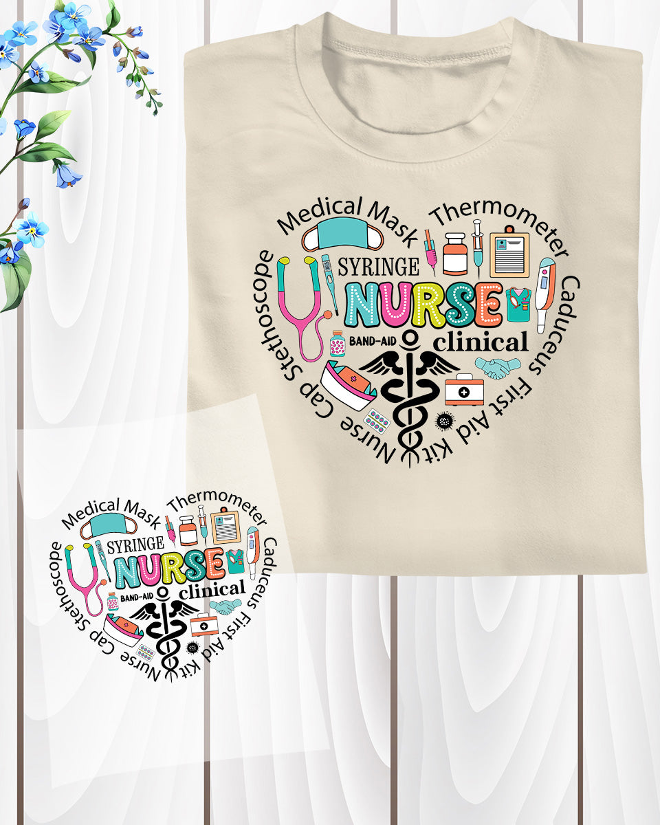 Nurse Appreciation DTF Transfer Film