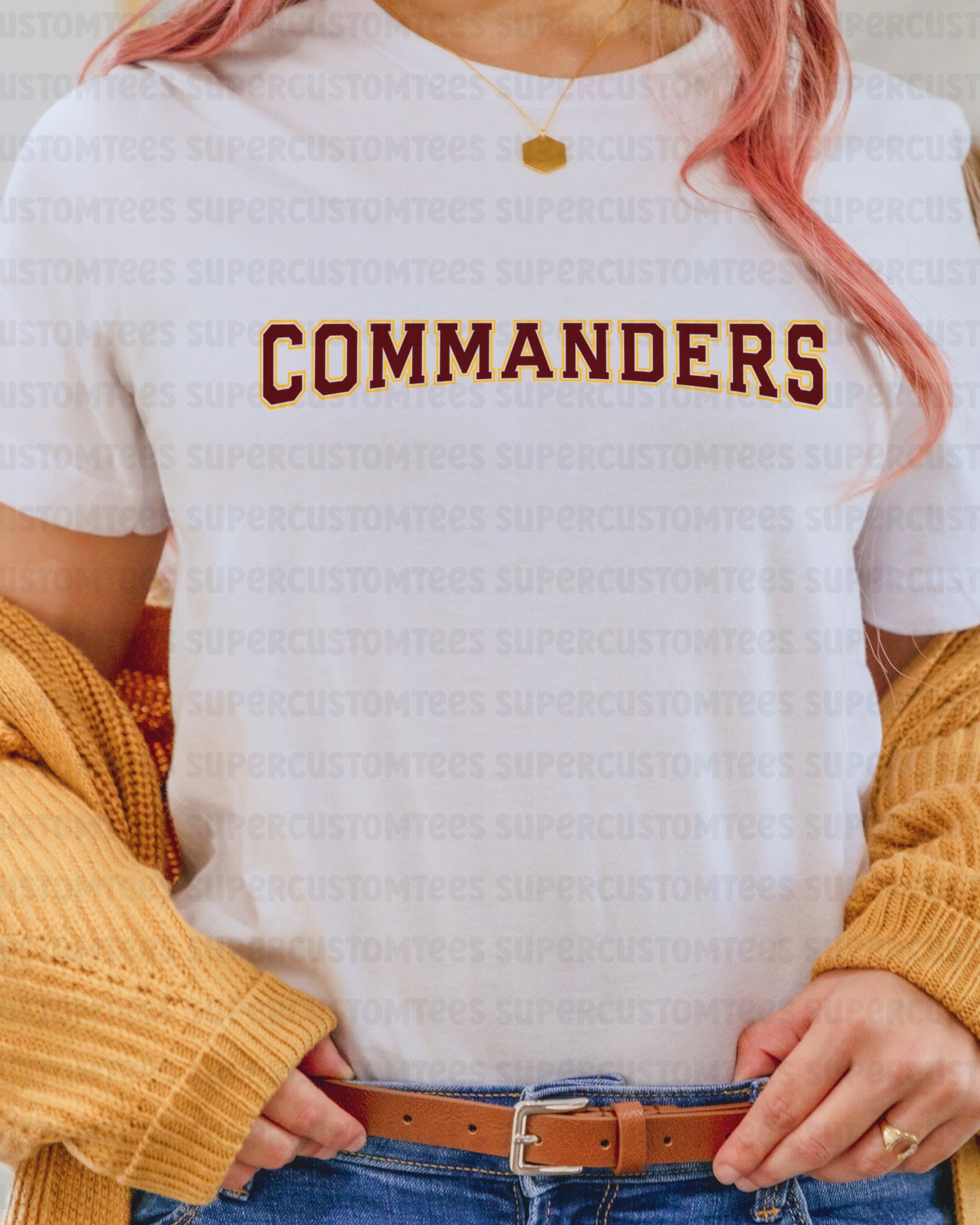 Commanders DTF Transfer Ready to Press