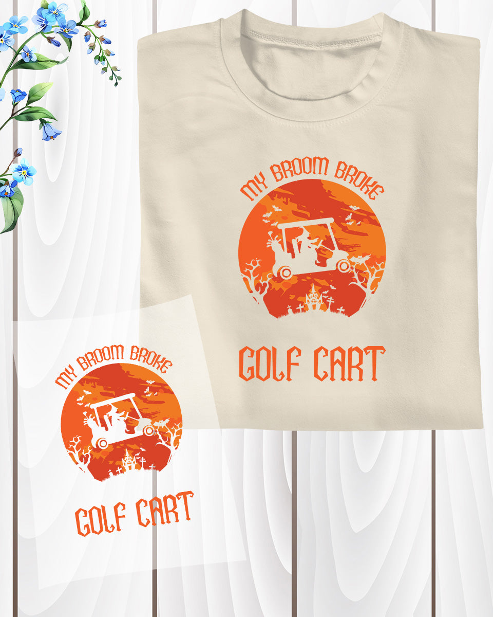 Halloween Golf Gift DTF Transfer Film