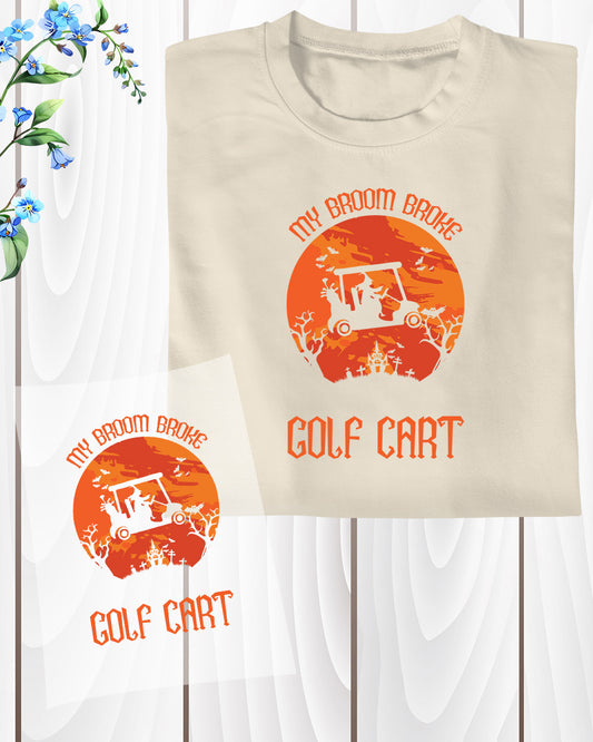 Halloween Golf Gift DTF Transfer Film