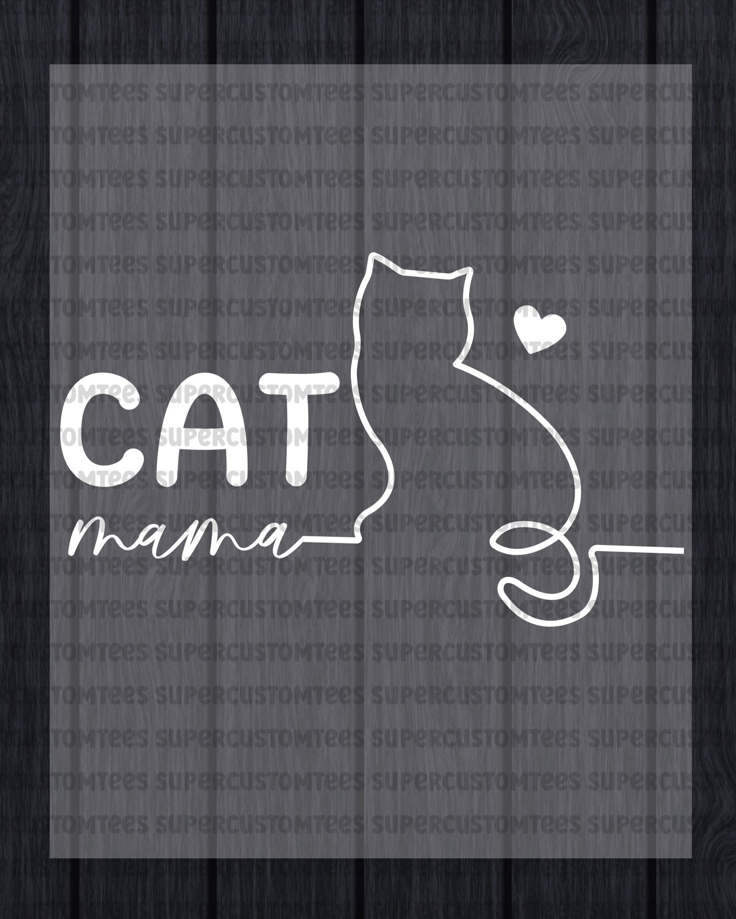 Cat Mama Mother’s Day DTF Transfer