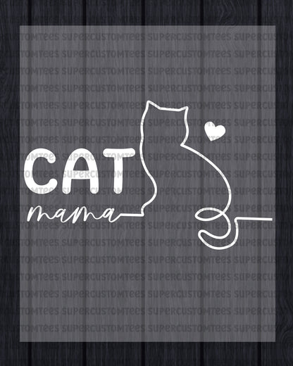 Cat Mama Mother’s Day DTF Transfer