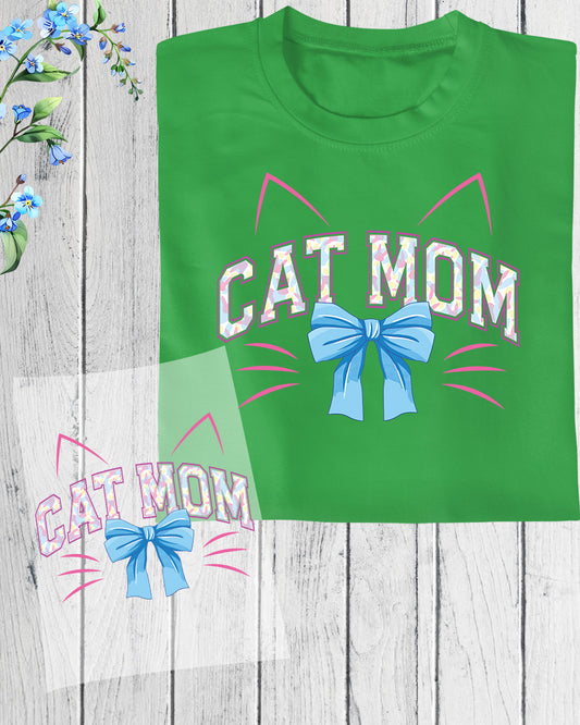 Cat Mom Gift For Mother’s Day DTF Transfer
