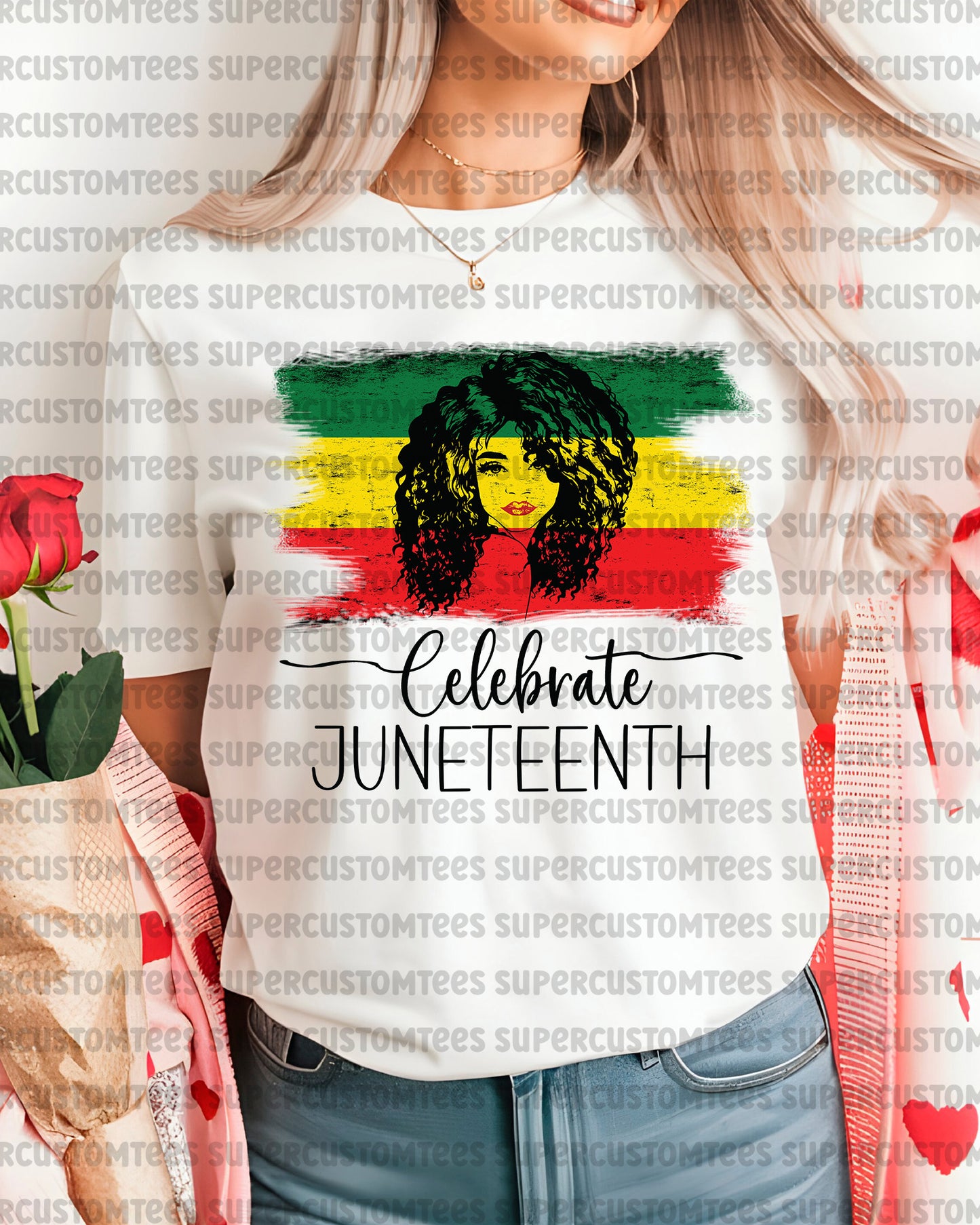 Celebrate Juneteenth DTF Transfer