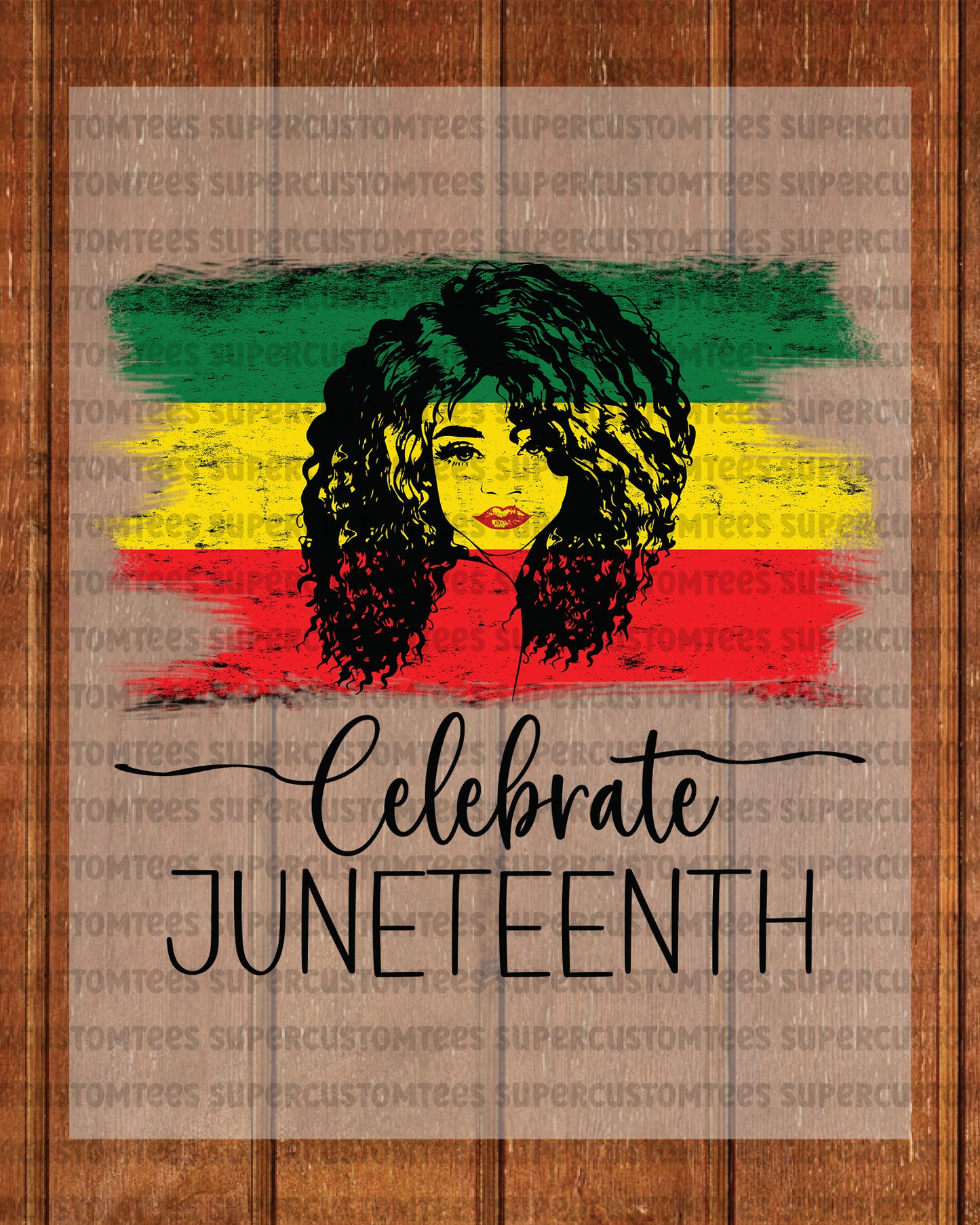 Celebrate Juneteenth DTF Transfer