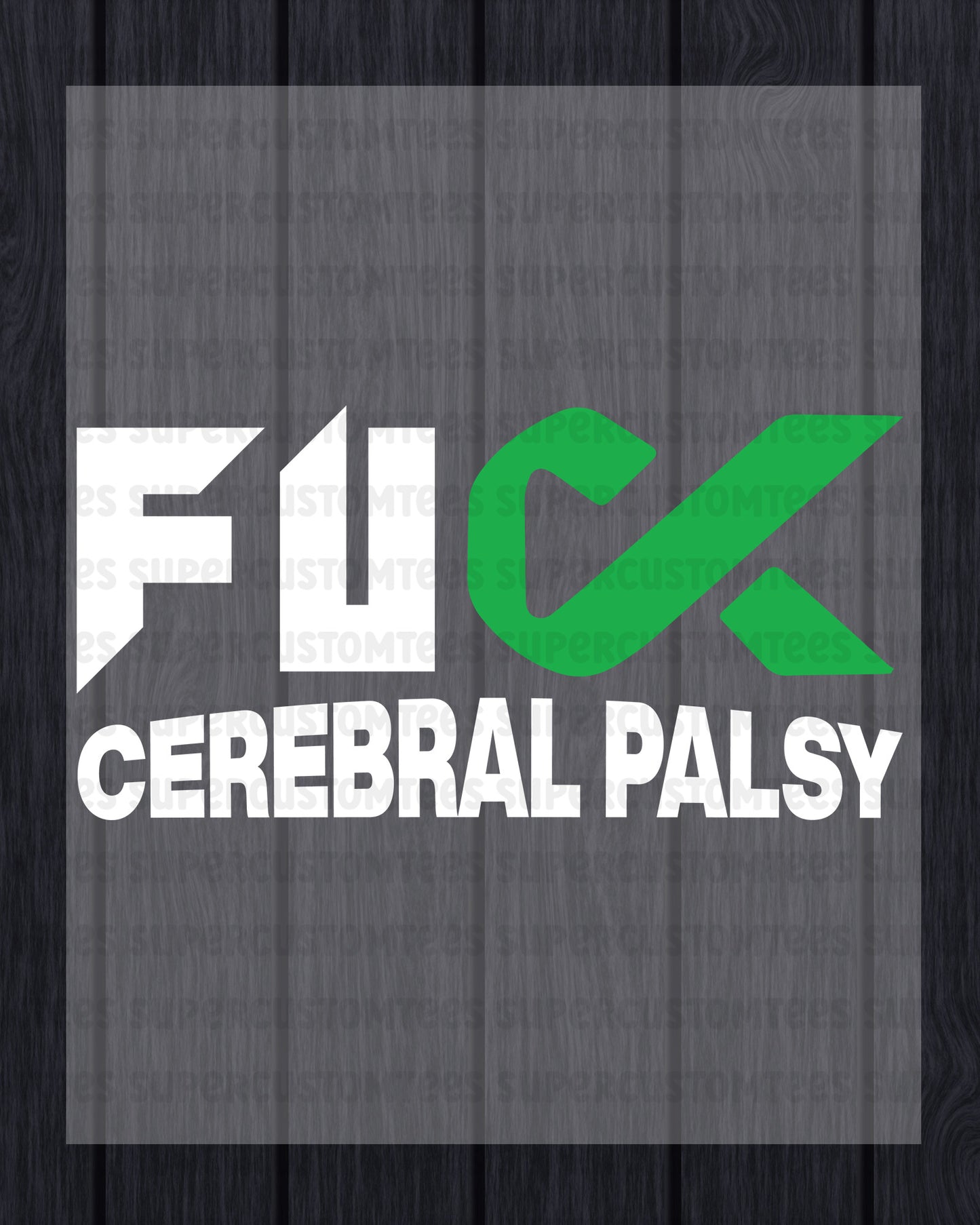 Cerebral Palsy Awareness Heat Transfer