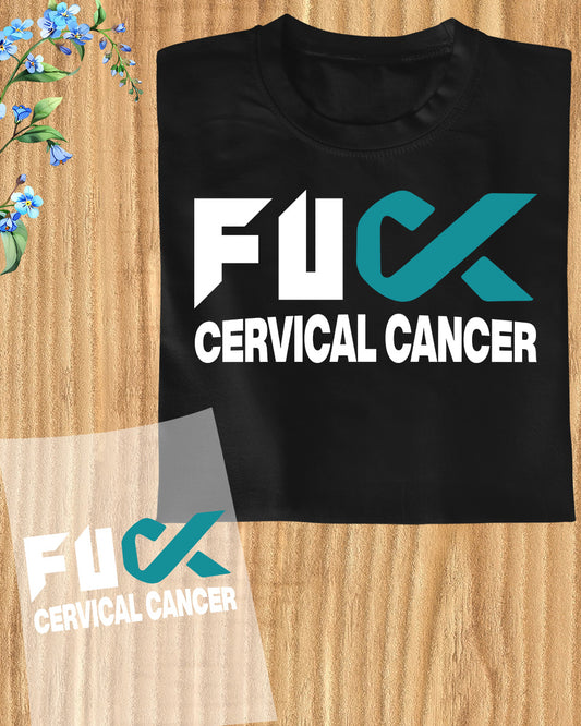 Cervical Cancer Awareness Heat Transfer for Shirt